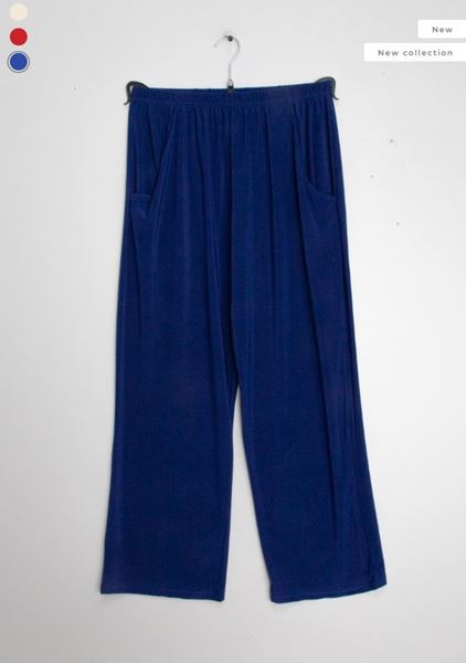 Picture of PLUS SIZE FLUID TROUSERS